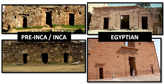 los egipcios y los incas